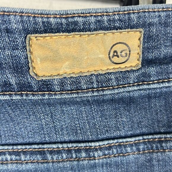 🔥 AG Adriano Goldschmied The High Rise Stevie Slim Straight Ankle Jeans Sz 29R - Picture 9 of 12